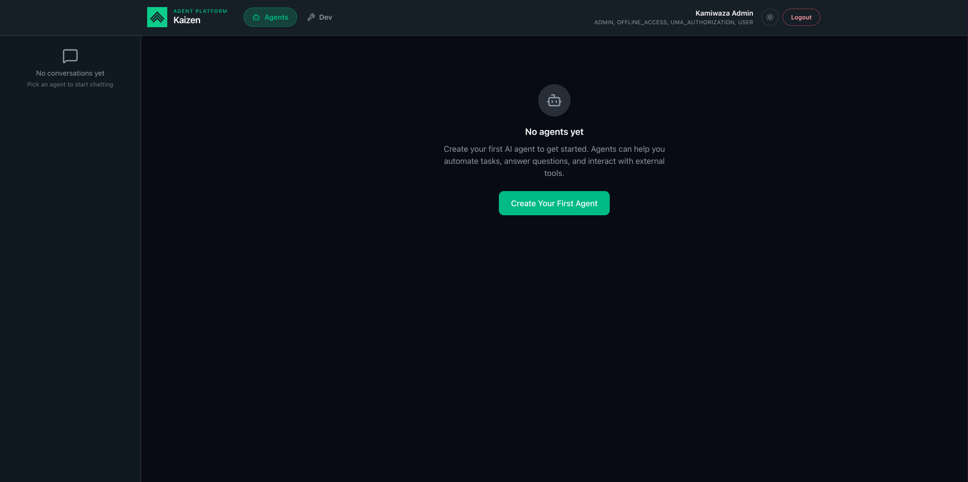 Kaizen home - the Agent Library